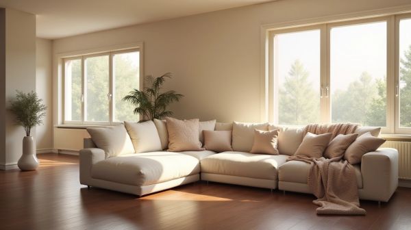 Créer un espace détente optimal avec des coussins confortables