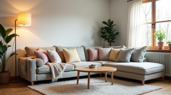 Créer un espace détente optimal avec des coussins confortables