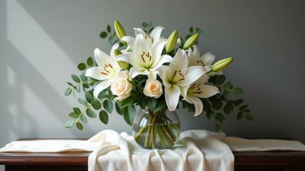 Livraison fleurs deuil : bouquets respectueux pour vos condoléances