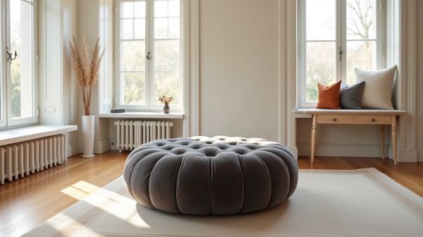 Optimiser votre intérieur avec un pouf haut de gamme élégante