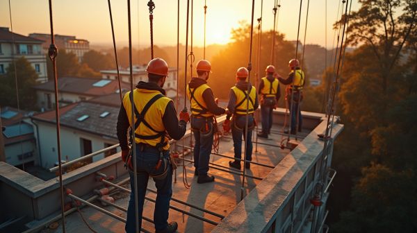 Services de cordistes pour travaux en hauteur près de Voiron